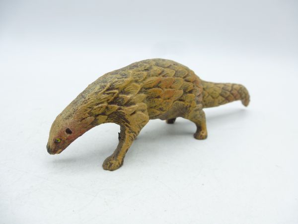 Elastolin (compound) Pangolin, looking to the right - very rare, 60s