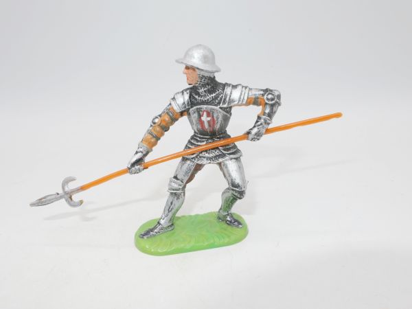 Elastolin 7 cm Knight defending, No. 8936