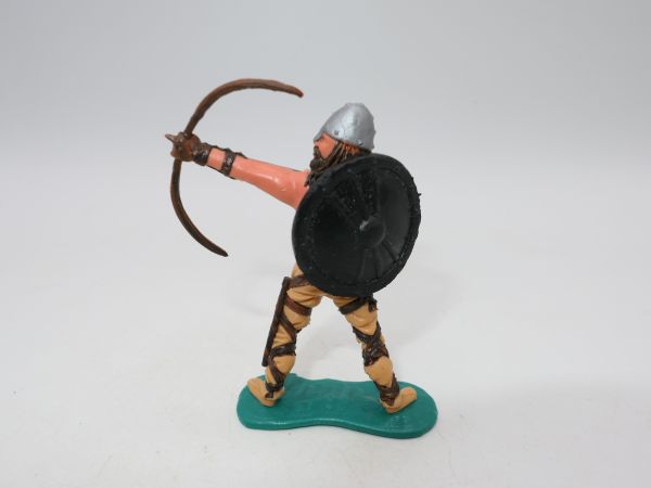 Timpo Toys Viking, archer, shield black - replica