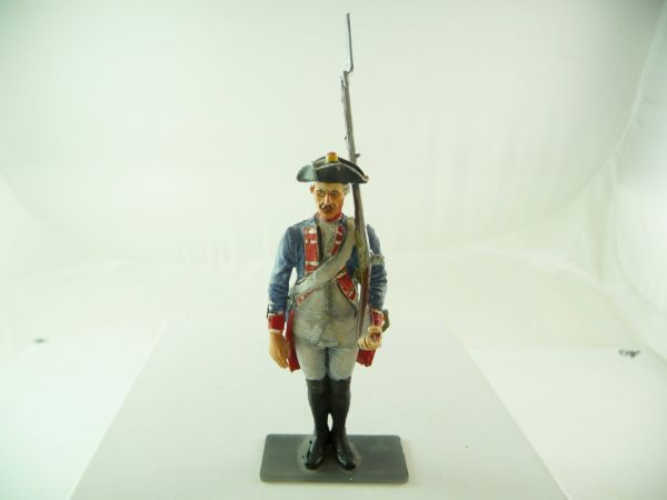 Preiser 7 cm Prussians - Musketeer standing, rifle shouldered