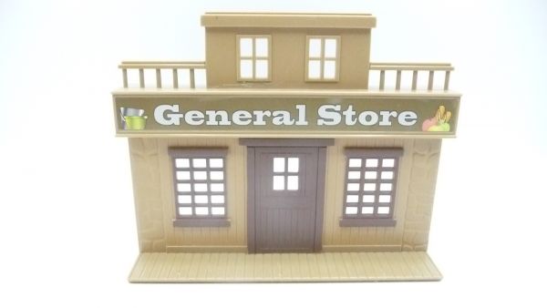Häuserfassade für 5,4-7 cm Figuren, General Store (Höhe 15 cm)