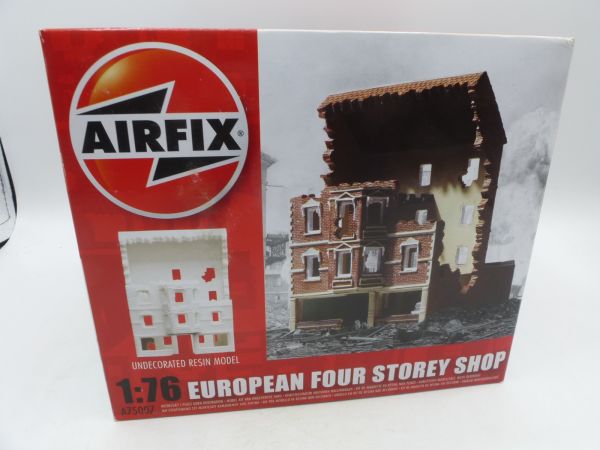 Airfix 1:76 European Four Storey Shop, No. A75007 - orig. packaging