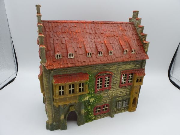 Elastolin 7 cm Burghaus für Burganlagen - bespielter aber guter Zustand