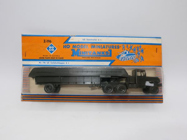 Roco Minitanks US semitrailer, No. 196 - orig. packaging