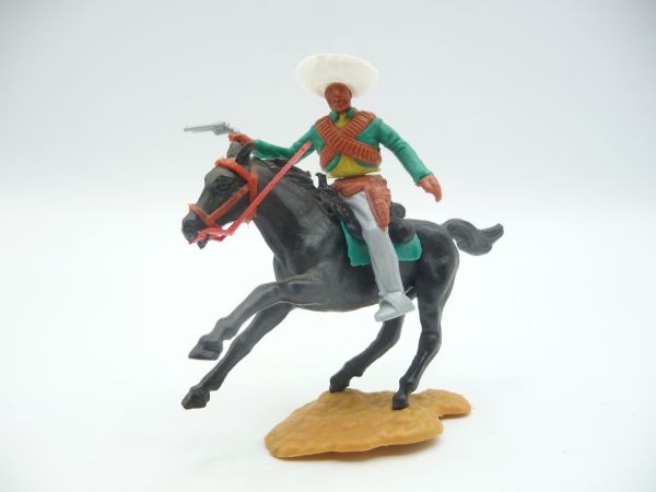 Timpo Toys Mexican riding, green/yellow, firing pistol