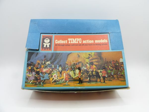 Timpo Toys Schüttkarton mit 36 Nordstaatlern, stehend, gemischt