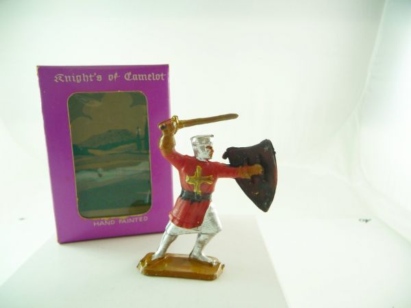 Starlux Knight's of Camelot - knight with sword + shield, red