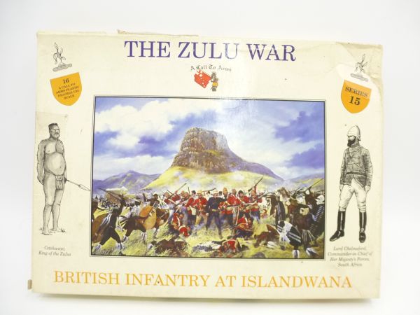 A Call to Arms 1:32 The Zulu War, British Infantry on Islandwala, Series 15