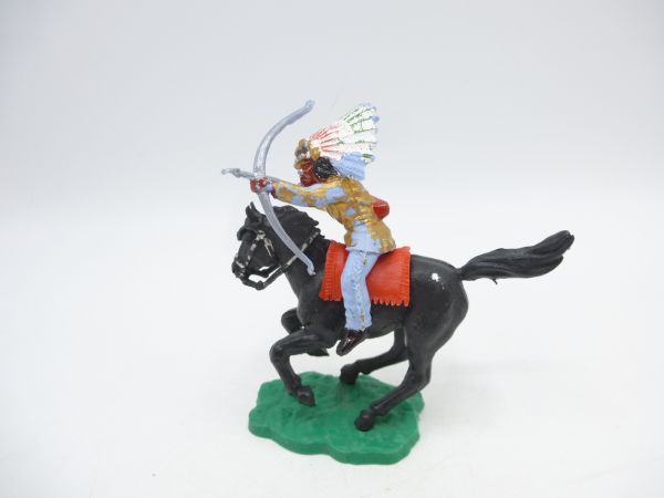Timpo Toys Indian 1st version (Solid) shooting with bow