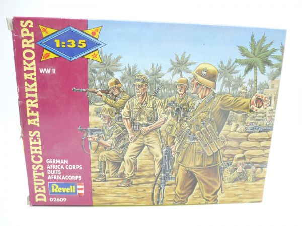 Revell 1:35 Deutsche Afrika Korps, Nr. 2609 - OVP, am Guss
