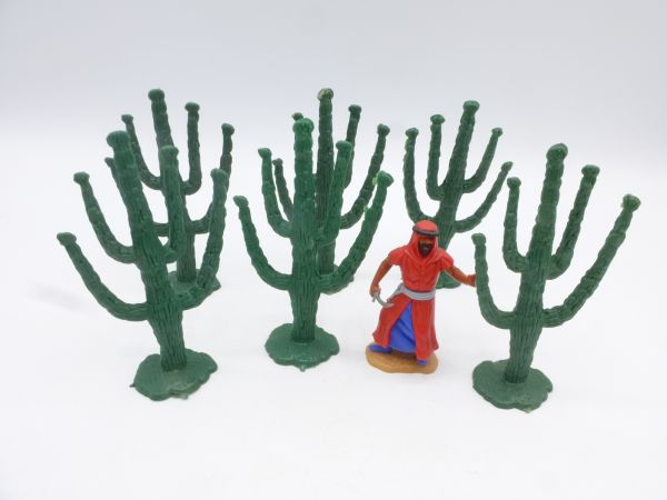 6 multi-armed cacti (without figure) - fits 54 mm figures