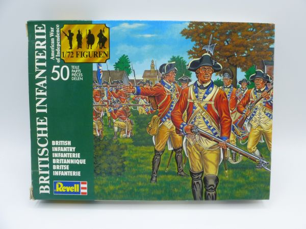 Revell 1:72 American War of Independence, British Infantry, No. 2560