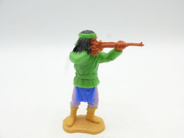 Timpo Toys Apache standing neon green, shooting