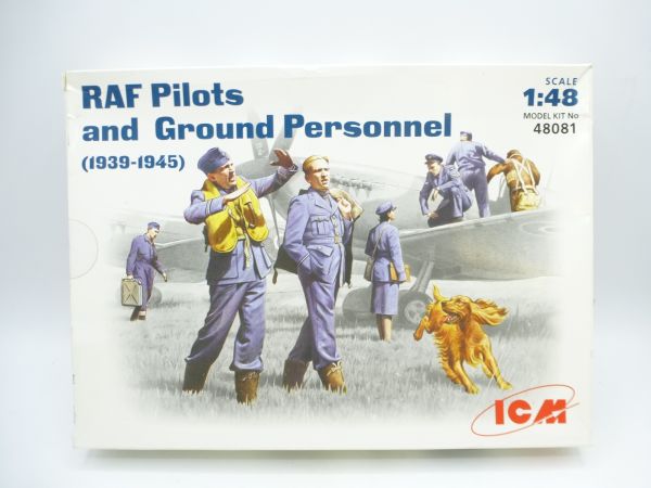 ICM 1:48 RAF Pilots and Ground Personnel (1939-45), Nr. 48081