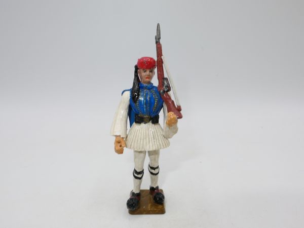 Aohna Greek soldier rifle shouldered - early figure