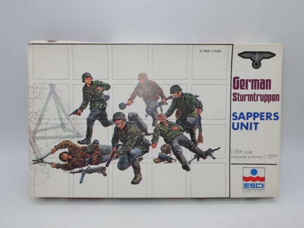 Esci 1:35 Sappers Unit, No. 5006 - orig. packaging, on cast