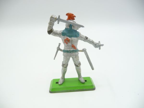 Britains Deetail Knight standing with sword + mace