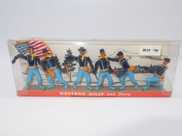 Plasty Blister box with 6 Northerners from the Western Billy series
