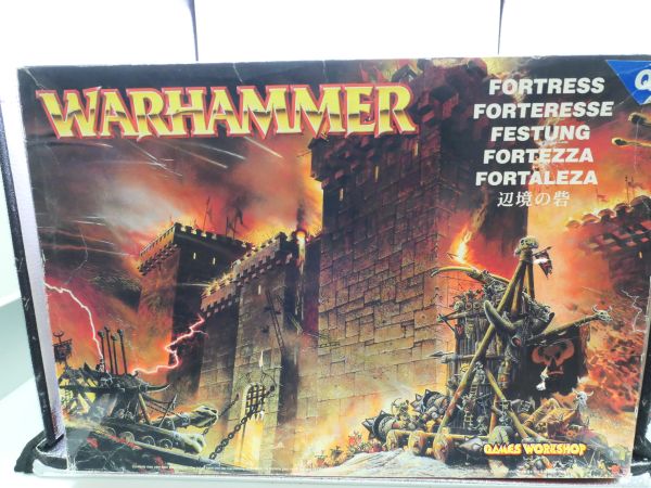 Warhammer Fortress - orig. packaging, not complete, scope of delivery see photos