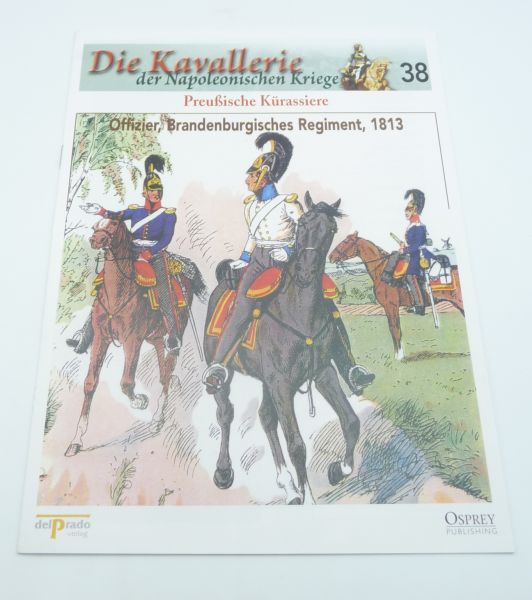 del Prado Bestimmungsheft Nr. 38 Offizier, Brandenburgisches Regiment 1813