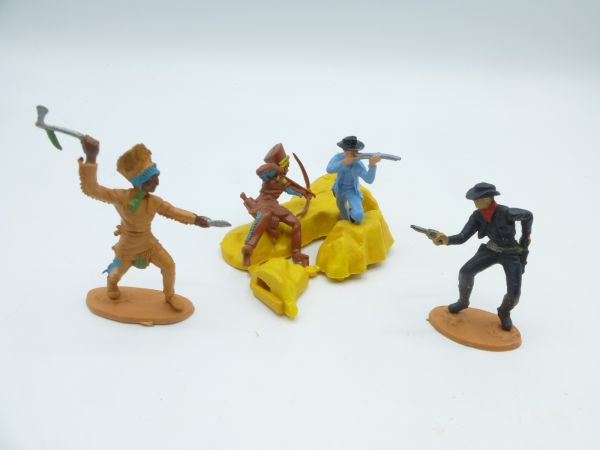 Britains Figuren aus MiniSet "Cowboys vs. Indianer"