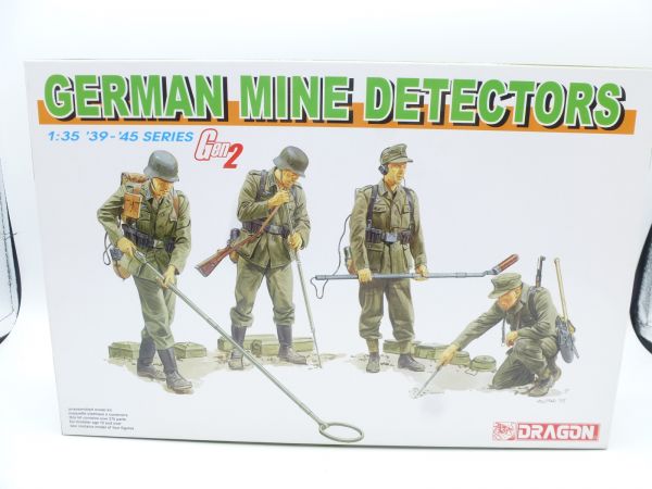 Dragon 1:35 German Mine Detectors WK II, No. 6280 - orig. packaging