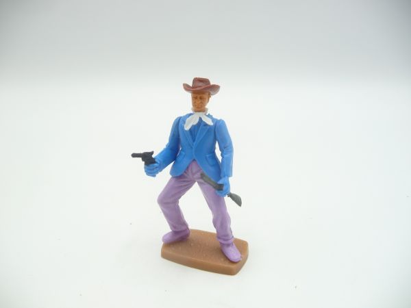 Plasty Gentleman standing with pistol + rifle