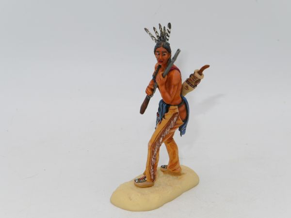 Janetzki Arts Indianer mit Gewehr, Nr. ind. 005