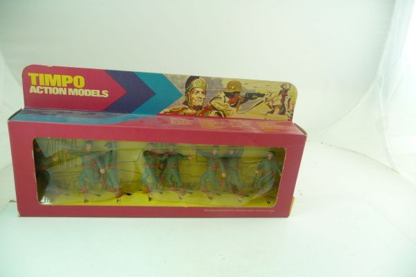 Timpo Toys American soldiers in blister box, ref. no. 84