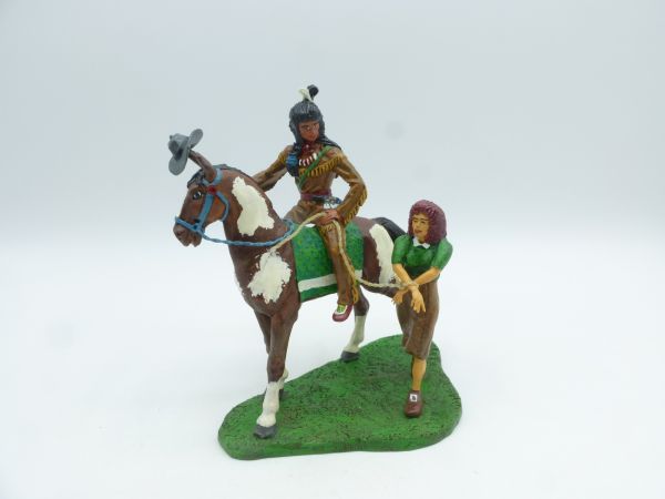 Great Indian diorama - great modification (Lineol-Duscha)
