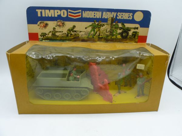 Timpo Toys Modern Army Set, Infantry Set, Ref. No. 268 with tank