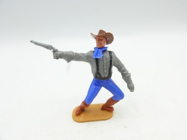 Timpo Toys Southerner crouching shooting, black braces