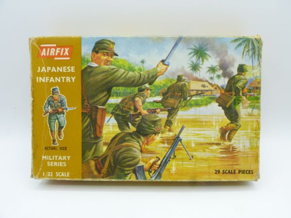 Airfix 1:32 Japanese Infantry, No. 1768 - orig. packaging, complete