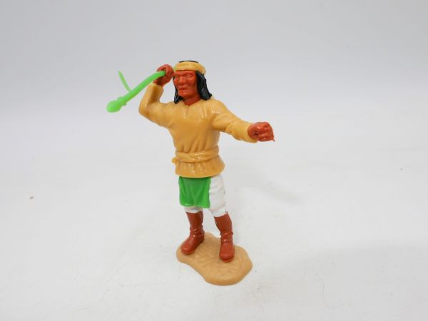 Timpo Toys Apache beige, mit Speer - original, seltene Unterteilvariante
