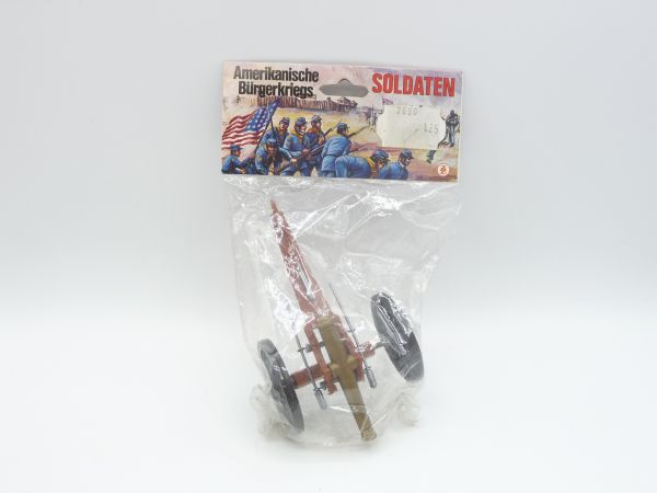 Civil War Cannon - orig. packaging, unused, also well suited for Timpo Toys, etc.