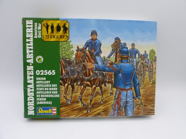 Revell 1:72 CIVIL WAR, Northern States Artillery, No. 2565 - orig. packaging, shrink wrapped