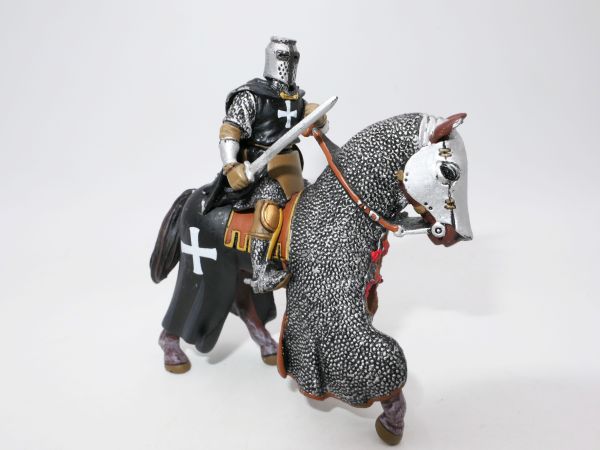 Crusader on horseback, suitable for 5.4-6 cm series