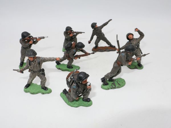 Britains Swoppets Gruppe Soldaten (8 Figuren)