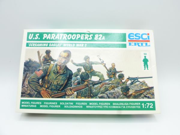 Esci 1:72 / Ertl US Paratroopers "Screaming Eagles", No. P-209