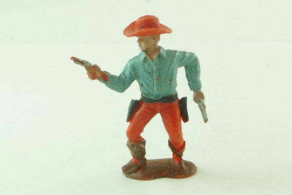 Crescent Cowboy firing with 2 pistols - very good condition