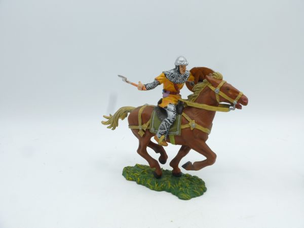 Preiser 7 cm Norman with axe on horseback, No. 8854