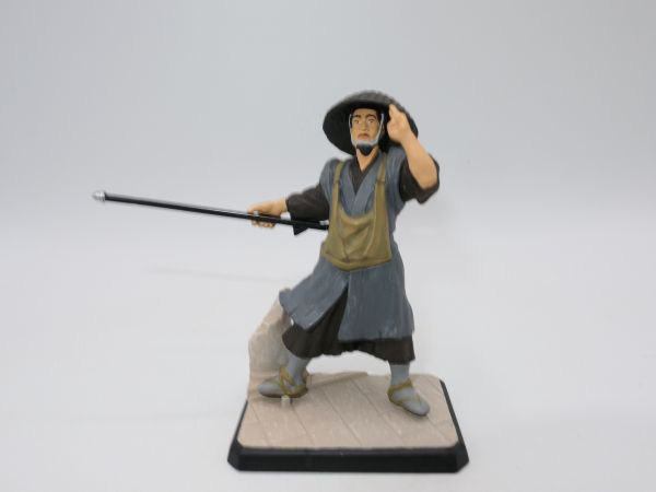Samurai standing (plastic, total height 8,5 cm)