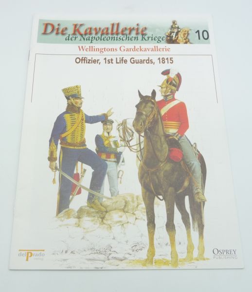 del Prado Booklet No. 10 Officer, 1st Life Guards 1815