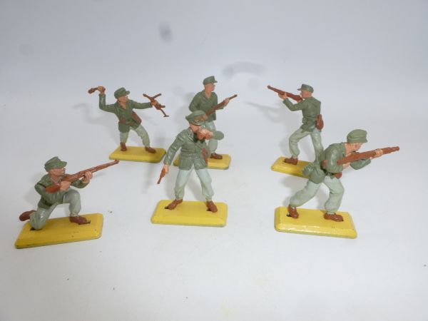 Britains Deetail Gruppe Afrika Korps (6 Figuren) - siehe Fotos