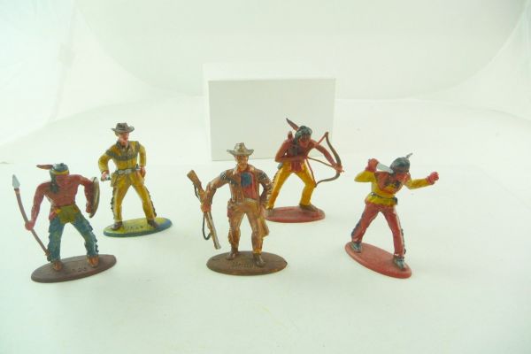 Linde 5 Wild West Figuren - Sammlerbemalung