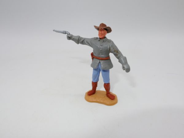 Timpo Toys Südstaatler 2. Version, Offizier mit Pistole