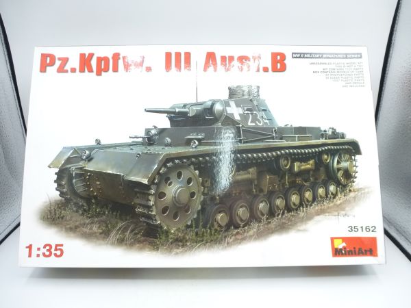 MiniArt 1:35 Pz. Kpfw. III Ausf. B, Nr. 35162 - OVP, ladenneu