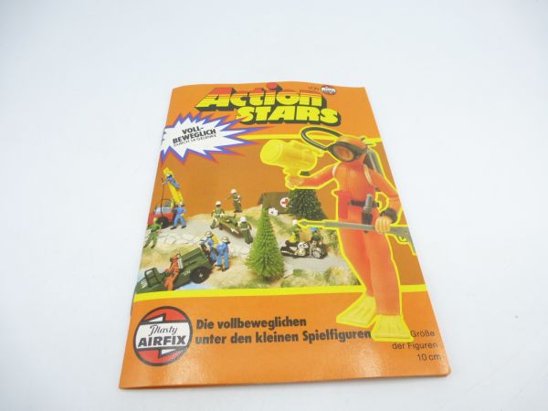 Airfix Action Stars: Coloured catalogue, 16 pages