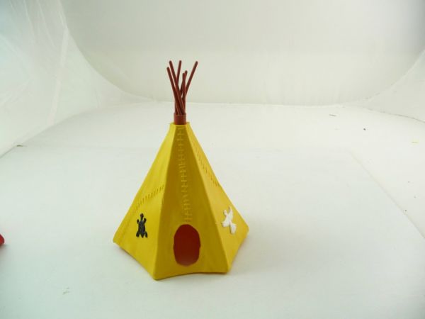 Timpo Toys Indian tipi one-piece, yellow
