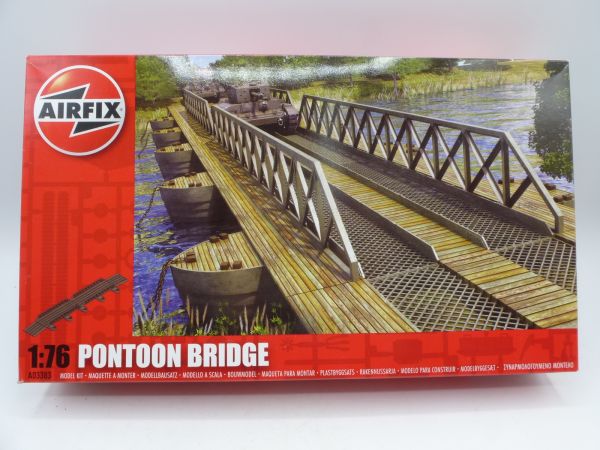 Airfix 1:76 Pontoon Bridge, No. A03383 - orig. packaging, Red Box, sealed